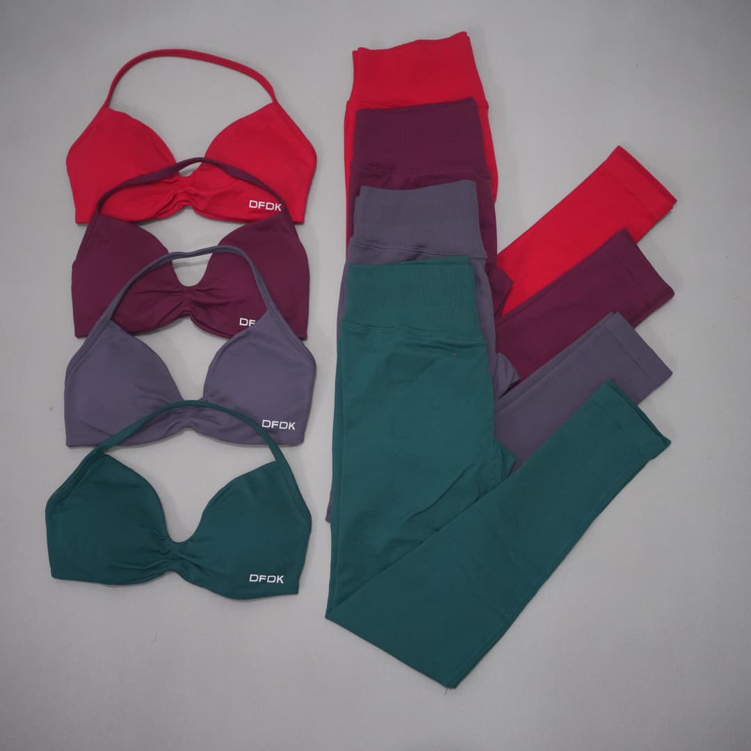 Pilates Yoga Leggings - Conjunto Deportivo de Yoga para Mujer