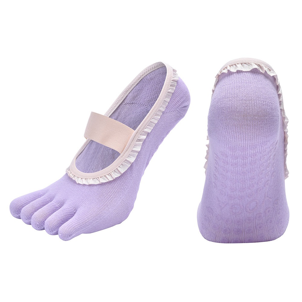 Pilates Yoga Class - Calcetines de Yoga Antideslizantes Creativos, Transpirables,