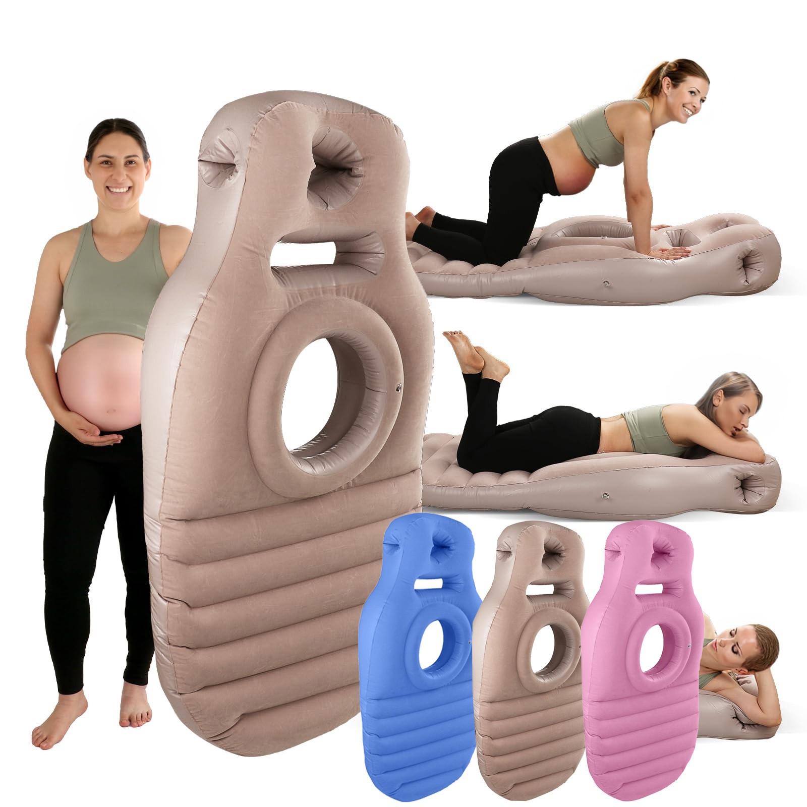 Mat Pilates Yoga - Estera de Yoga flocada de PVC