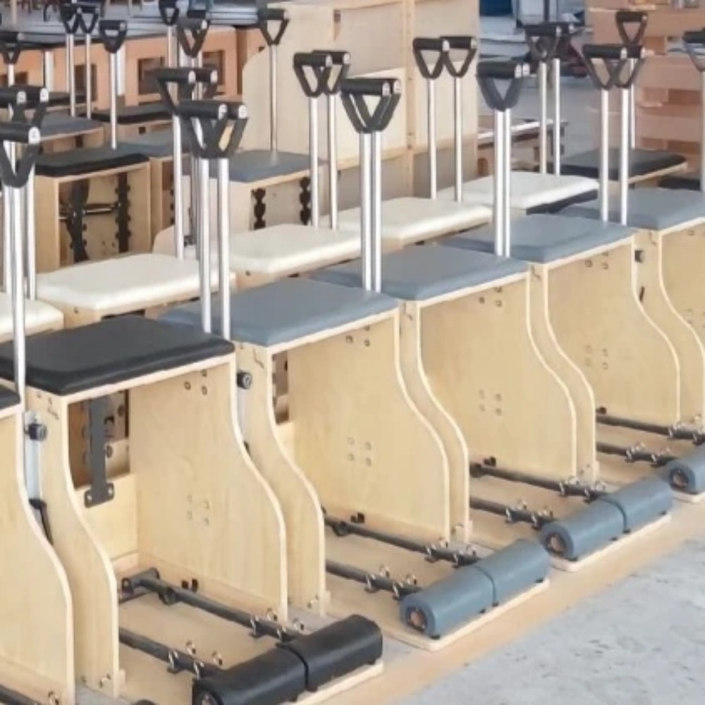 Pilates Yoga Class - Máquina de Pilates Portátil de Madera