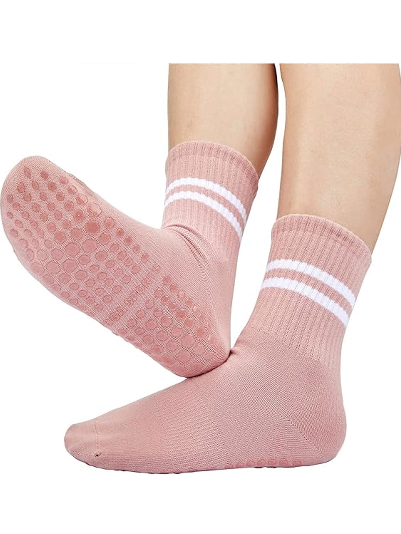 3 pares de calcetines de yoga, - Medias Para Pilates Y Yoga reseña y precio