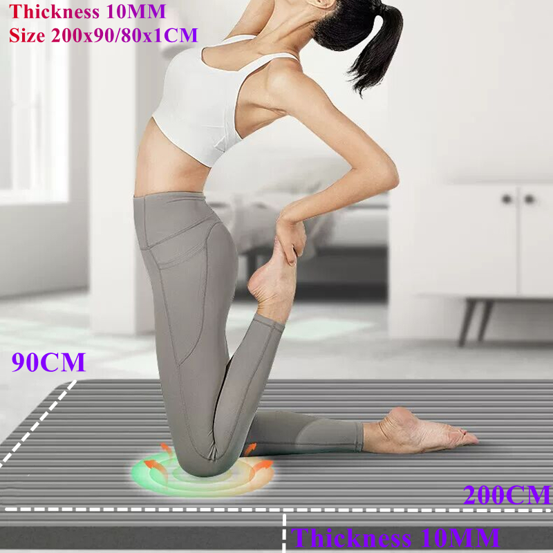 Estera de yoga antideslizante  - Pilates Yoga For Beginners reseña y precio