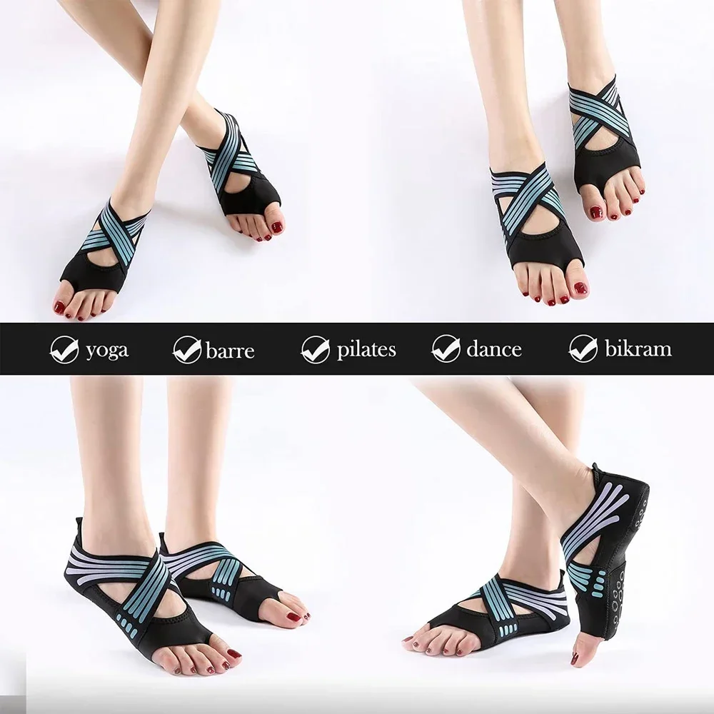 1 Par de Zapatos Profesionales - Medias Para Pilates Y Yoga reseña y precio