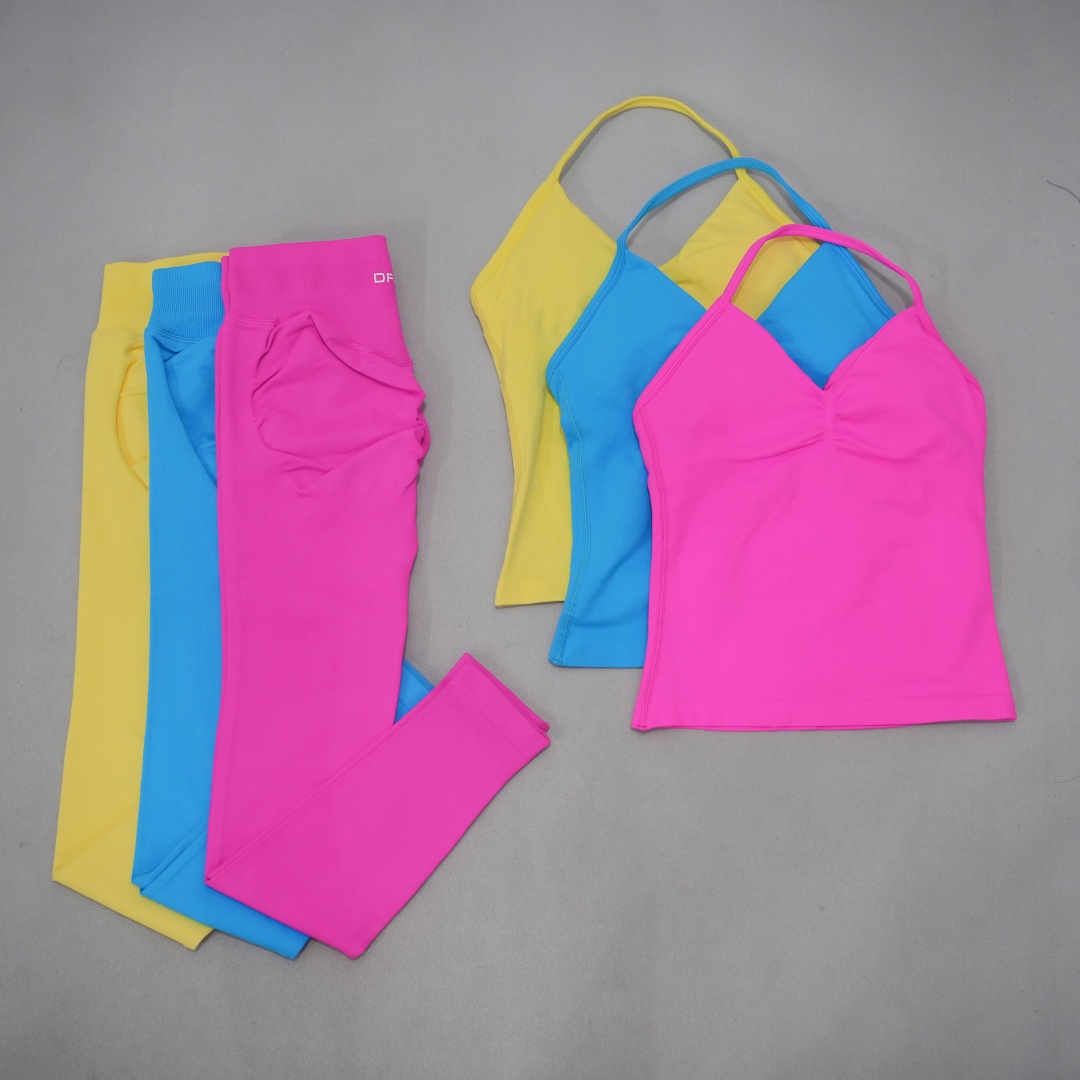 DFDK Traje Deportivo de 2 Piez - Pilates Yoga Leggings reseña y precio