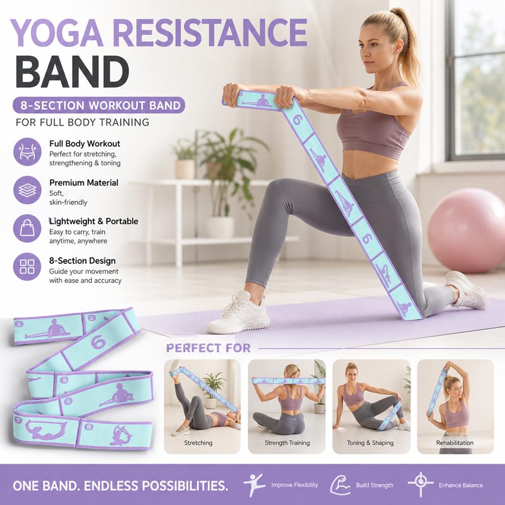 Banda de Resistencia para Yoga - Pilates Yoga For Beginners reseña y precio