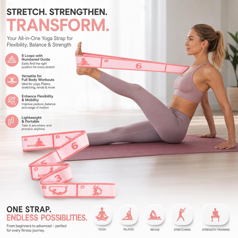 Banda de Resistencia para Yoga - Pilates Yoga For Beginners reseña y precio