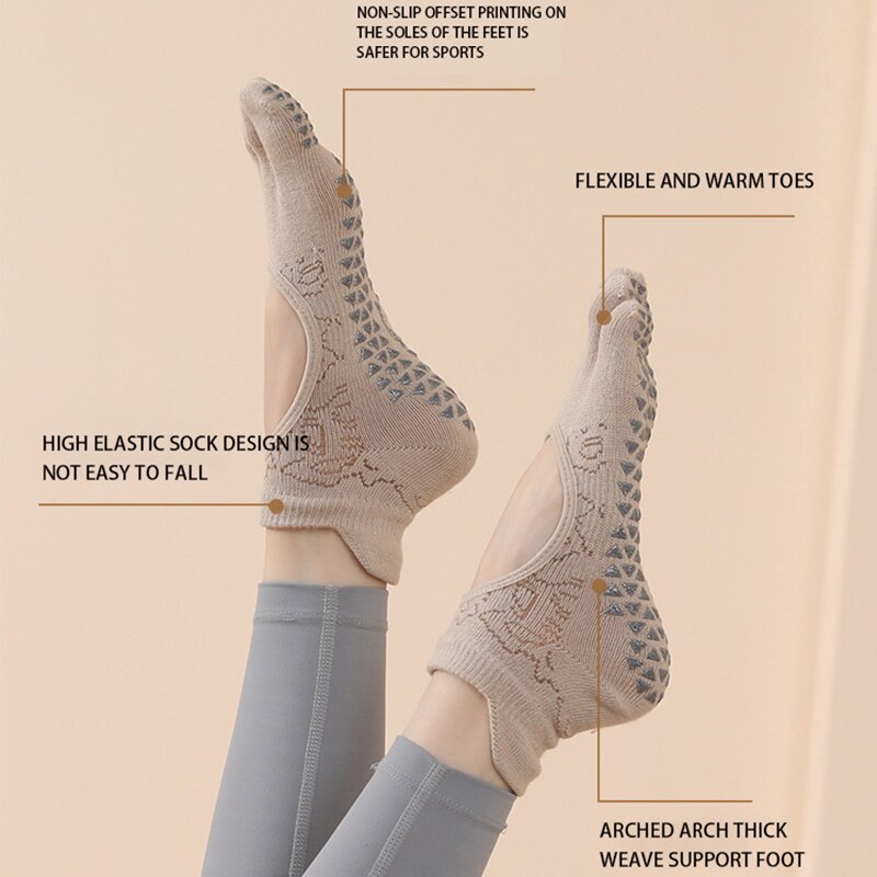 Calcetines antideslizantes con - Pilates Yoga Training reseña y precio