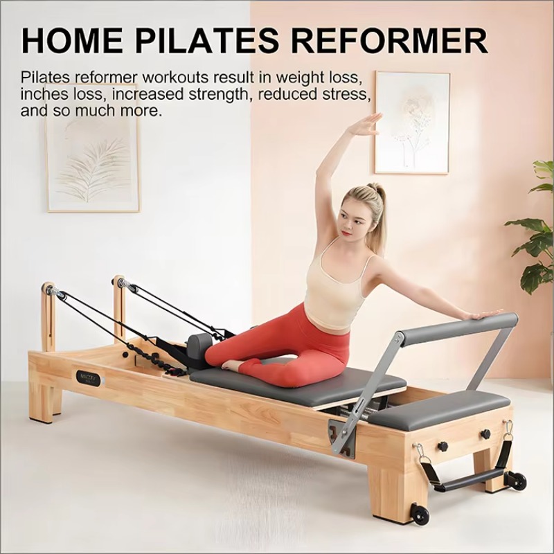 Máquina de Pilates Reformer pa - Pilates Yoga Training reseña y precio