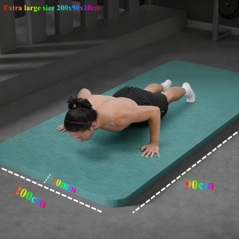 Colchoneta de Yoga Gruesa de 2 - Pilates Yoga For Beginners reseña y precio