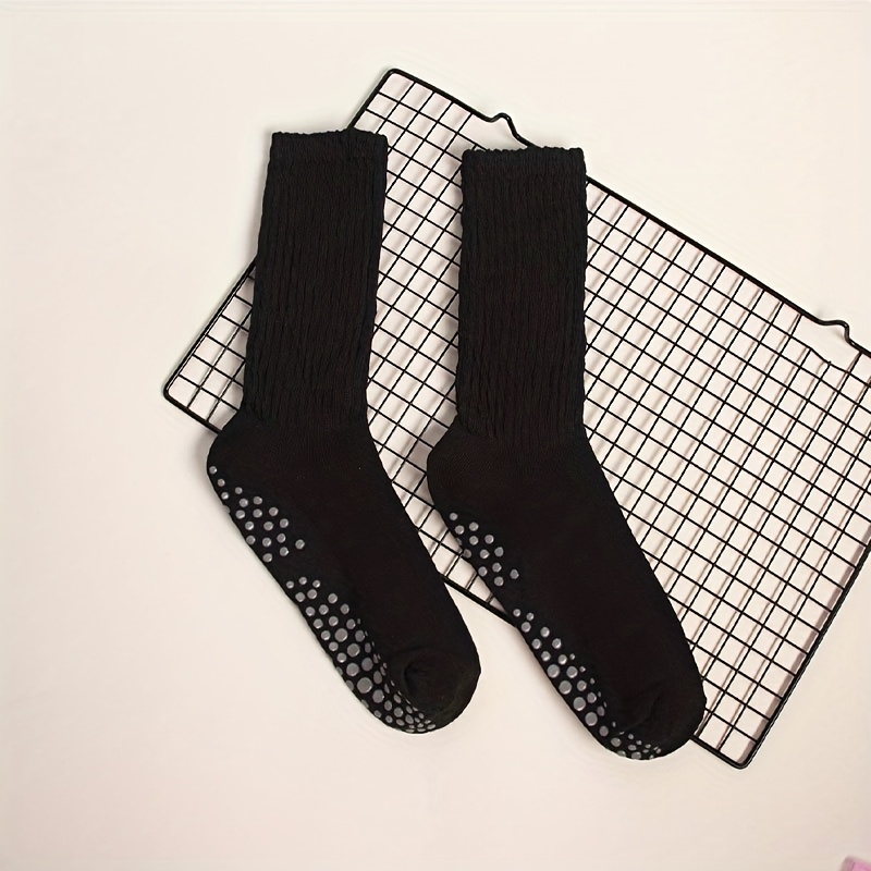 Calcetines de Yoga de Doble Ca - Medias Para Pilates Y Yoga reseña y precio