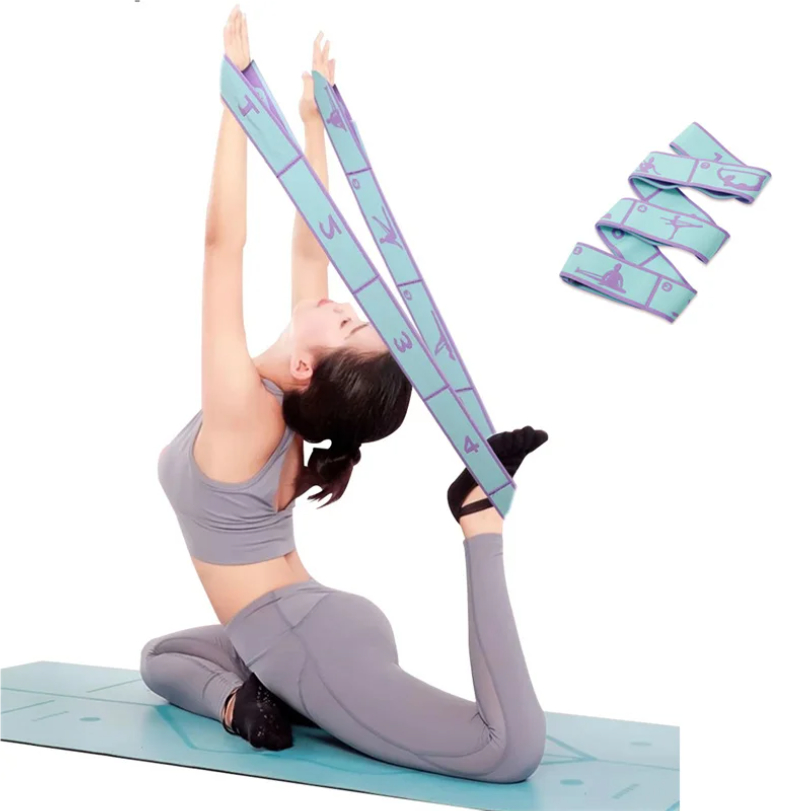 Banda elástica de resistencia  - Pilates Yoga For Beginners reseña y precio