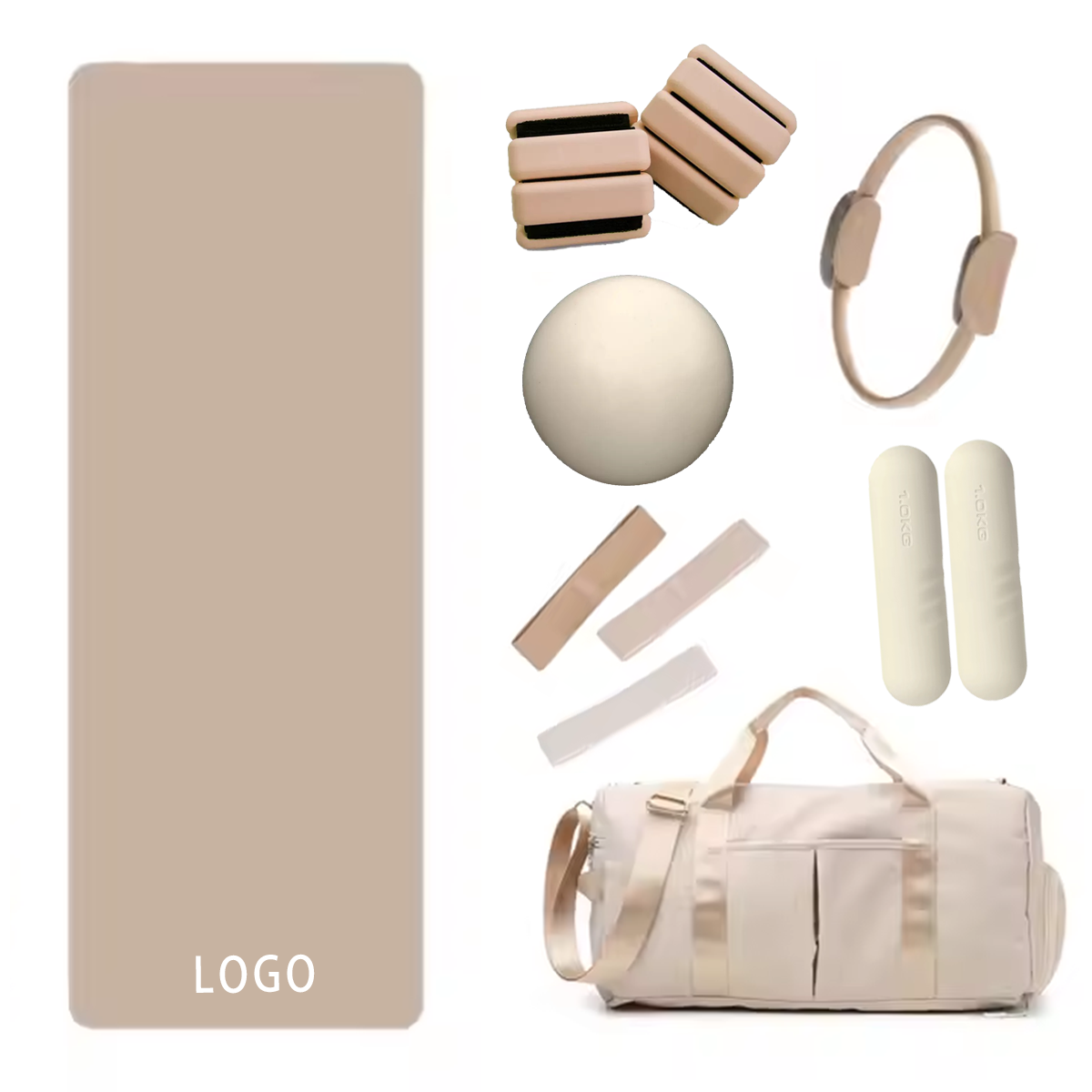 Kit de Pilates con Logotipo Pe - Pilates Yoga Kit reseña y precio