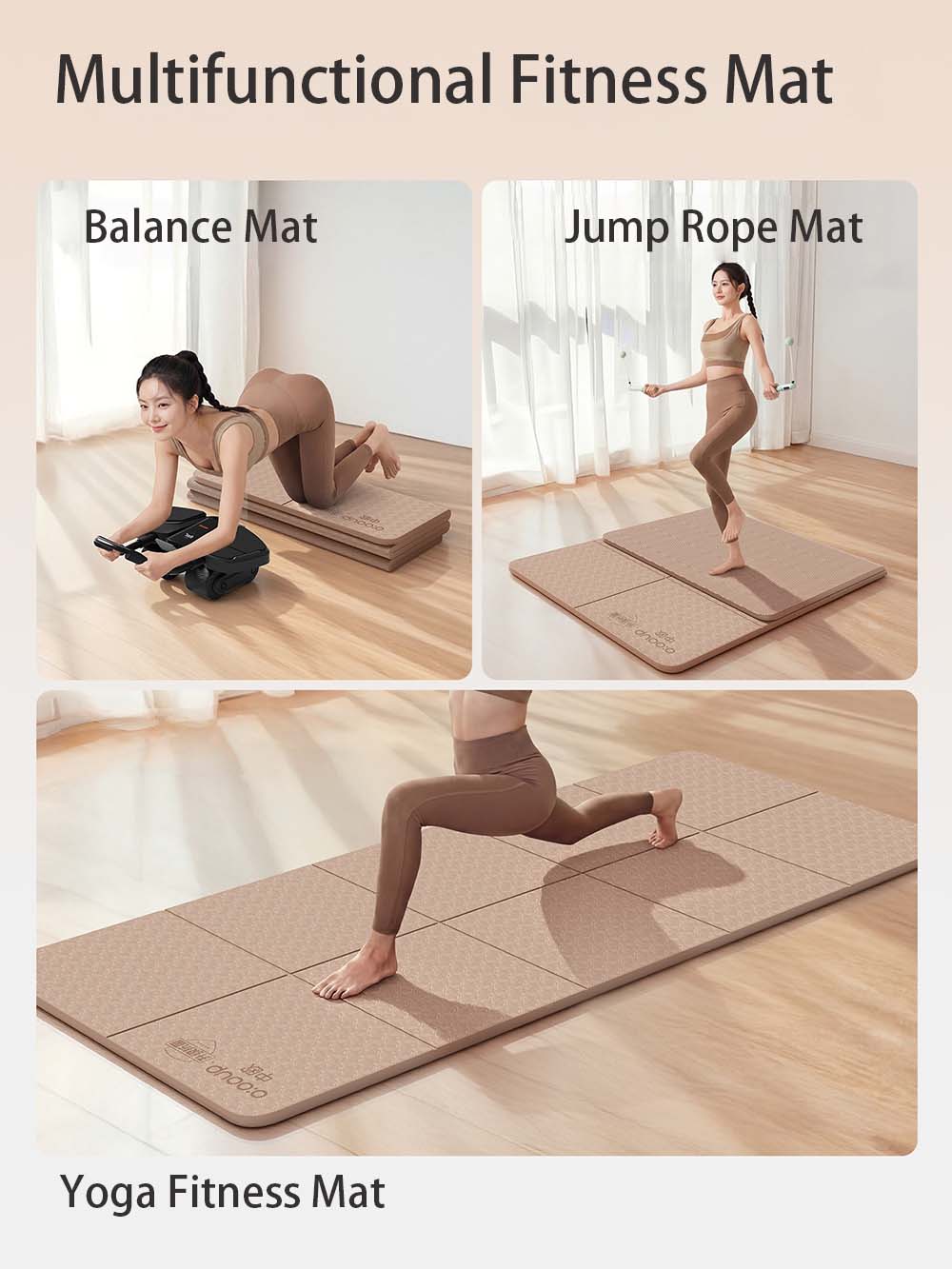 Esterilla de Yoga plegable, es - Pilates Yoga For Beginners reseña y precio