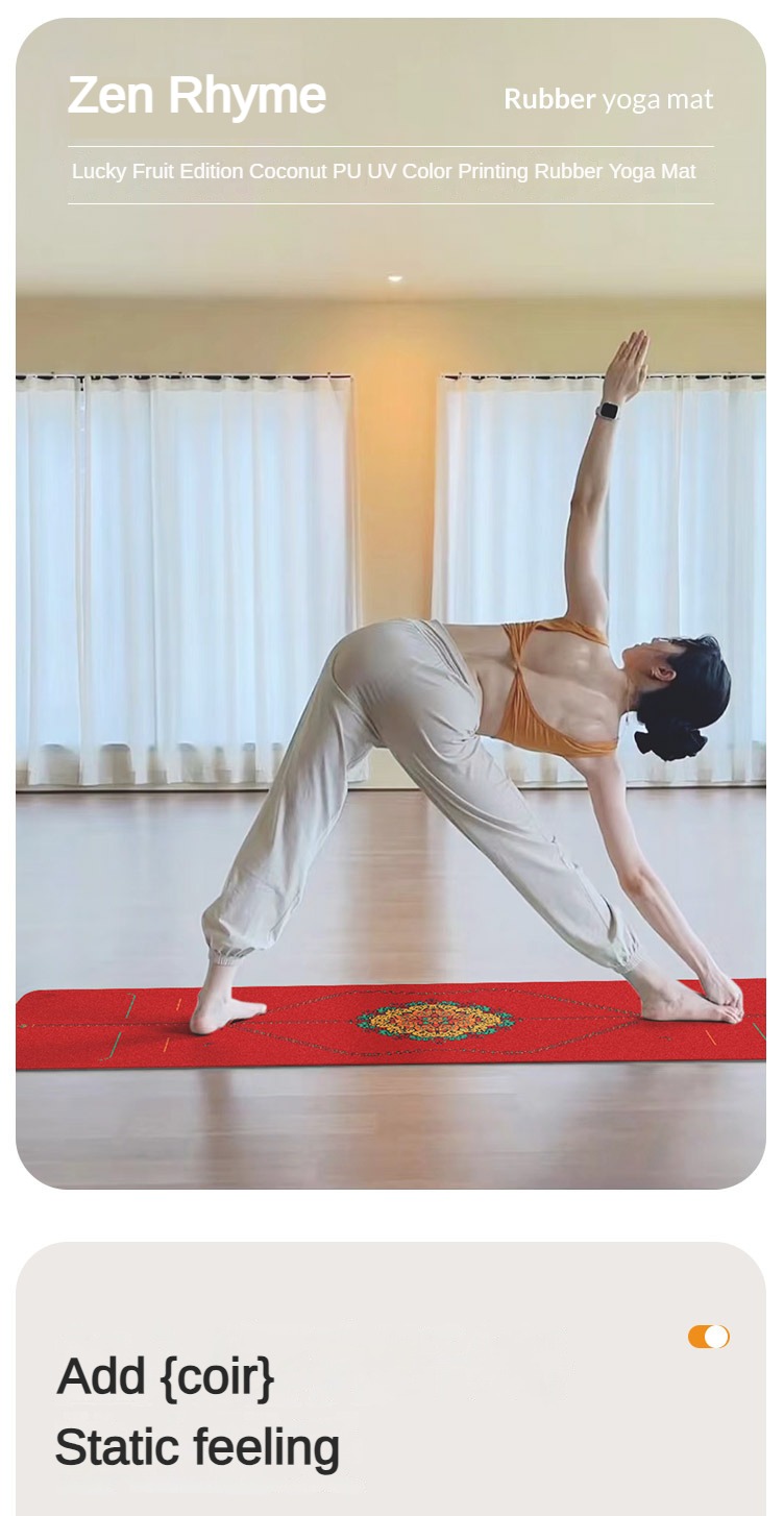 Esterilla de Yoga de goma Natu - Pilates Yoga Matte reseña y precio