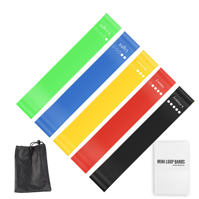 Juego de 5 Bandas de Resistenc - Pilates Yoga Kit reseña y precio