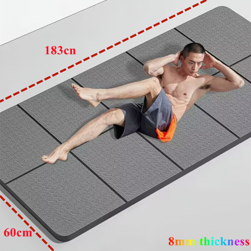 Estera de ejercicio plegable d - Pilates Yoga For Beginners reseña y precio
