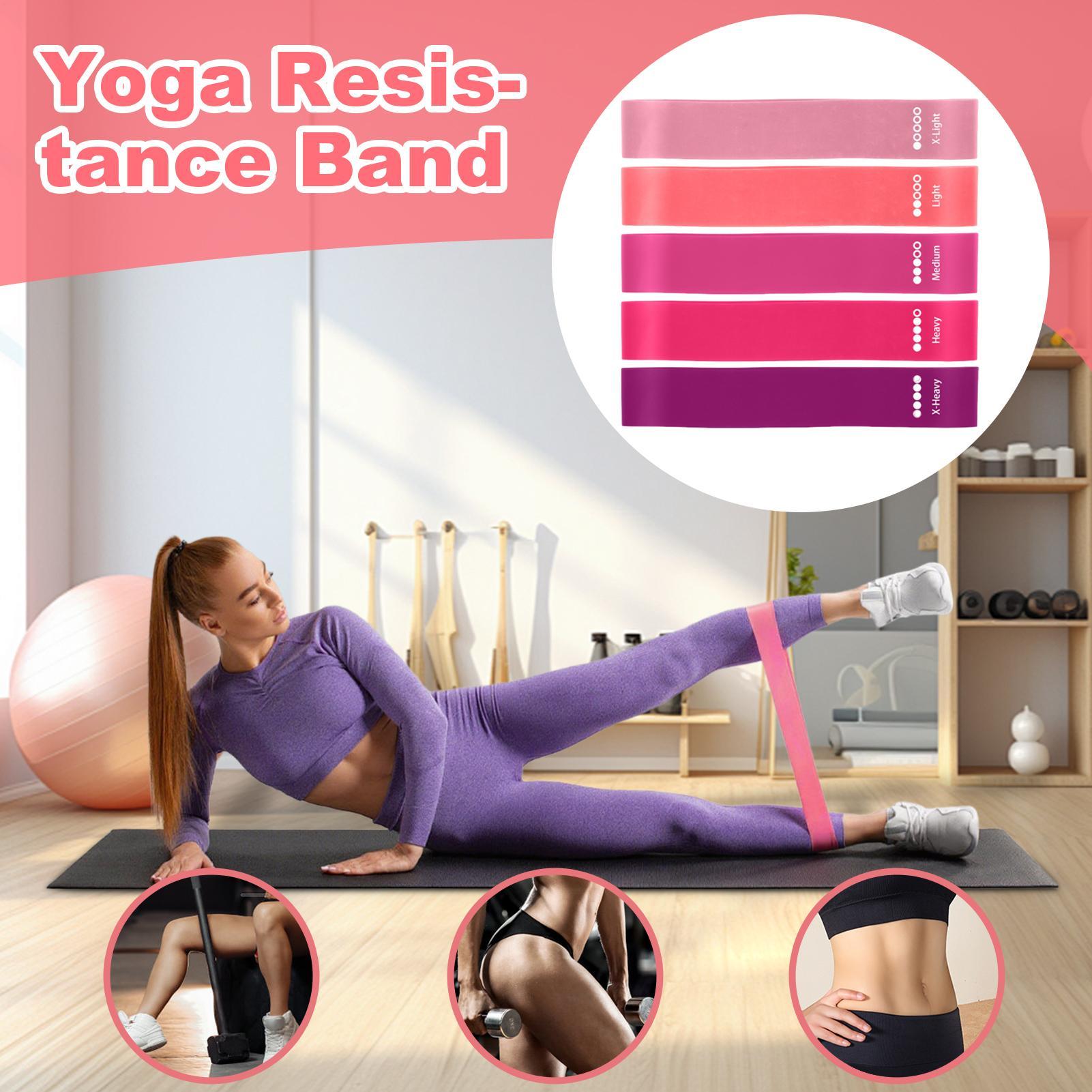 Bandas elásticas para ejercici - Pilates Y Yoga Diferencia reseña y precio