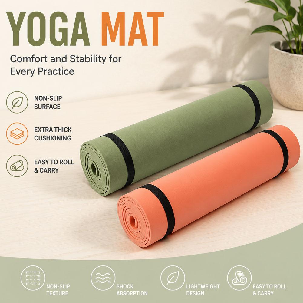 Esterilla de Yoga y Pilates An - Pilates Yoga Matte reseña y precio